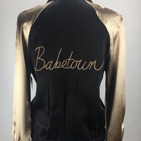 Brass Plum "Babetown" Bomber - Picture 1 of 5